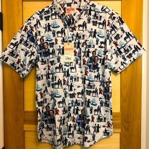 RSVLTS Stepbrothers “Road to Catalina” step brothers shirt Size Large